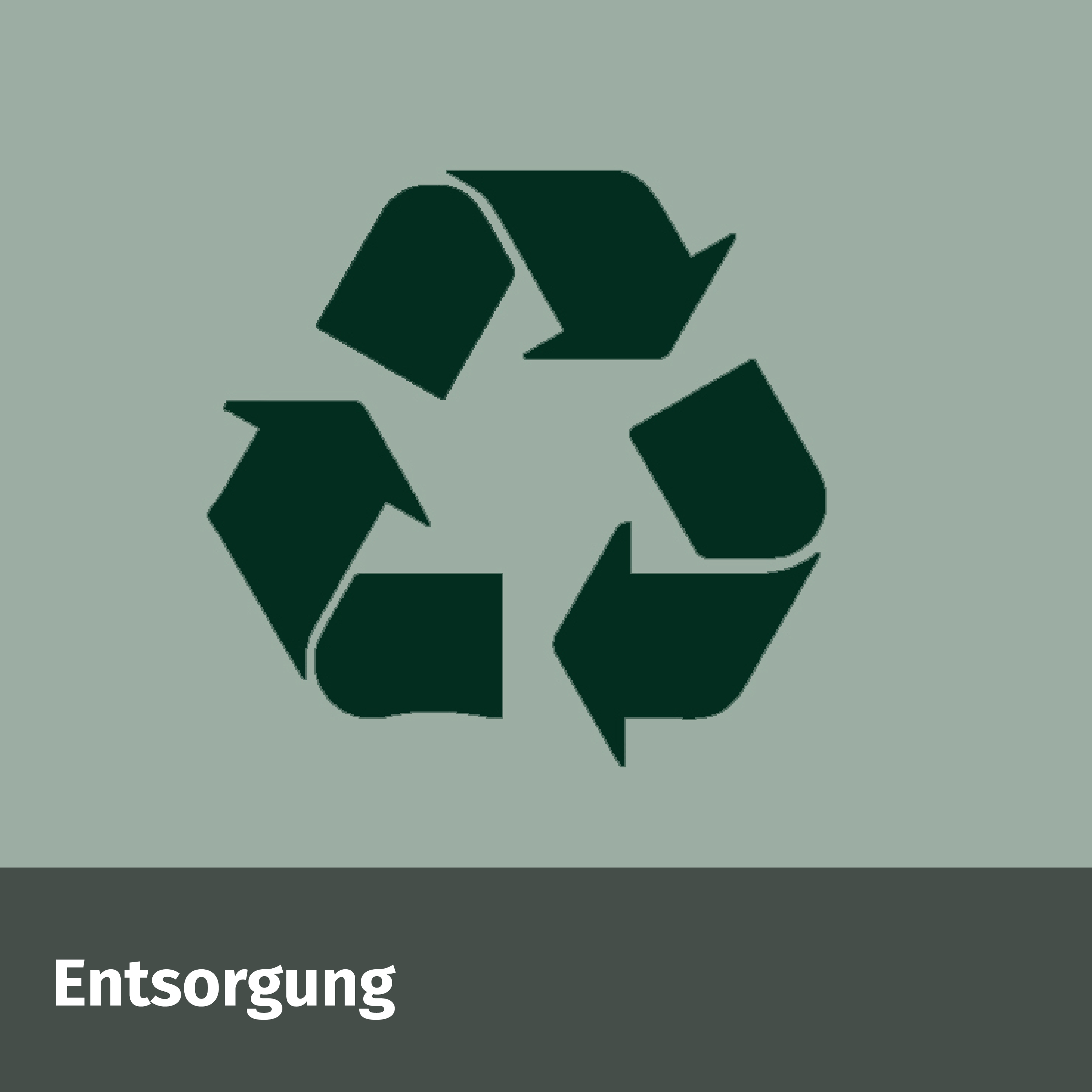 Symbol für Recycling, Symbol